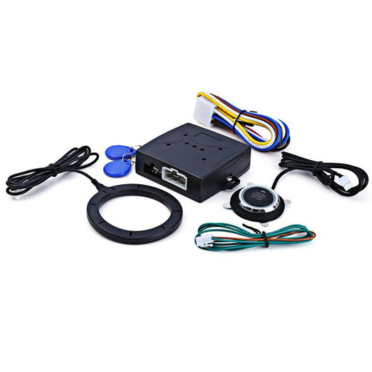 Car Engine Push Start Button Ignition Starter Keyless Entry ABS Stop Immobilizer