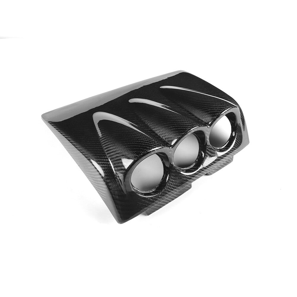 Carbon Fiber 52mm Dash Gauge Pod Cover for Nissan Skyline R34 GTR GTT 1999-2004