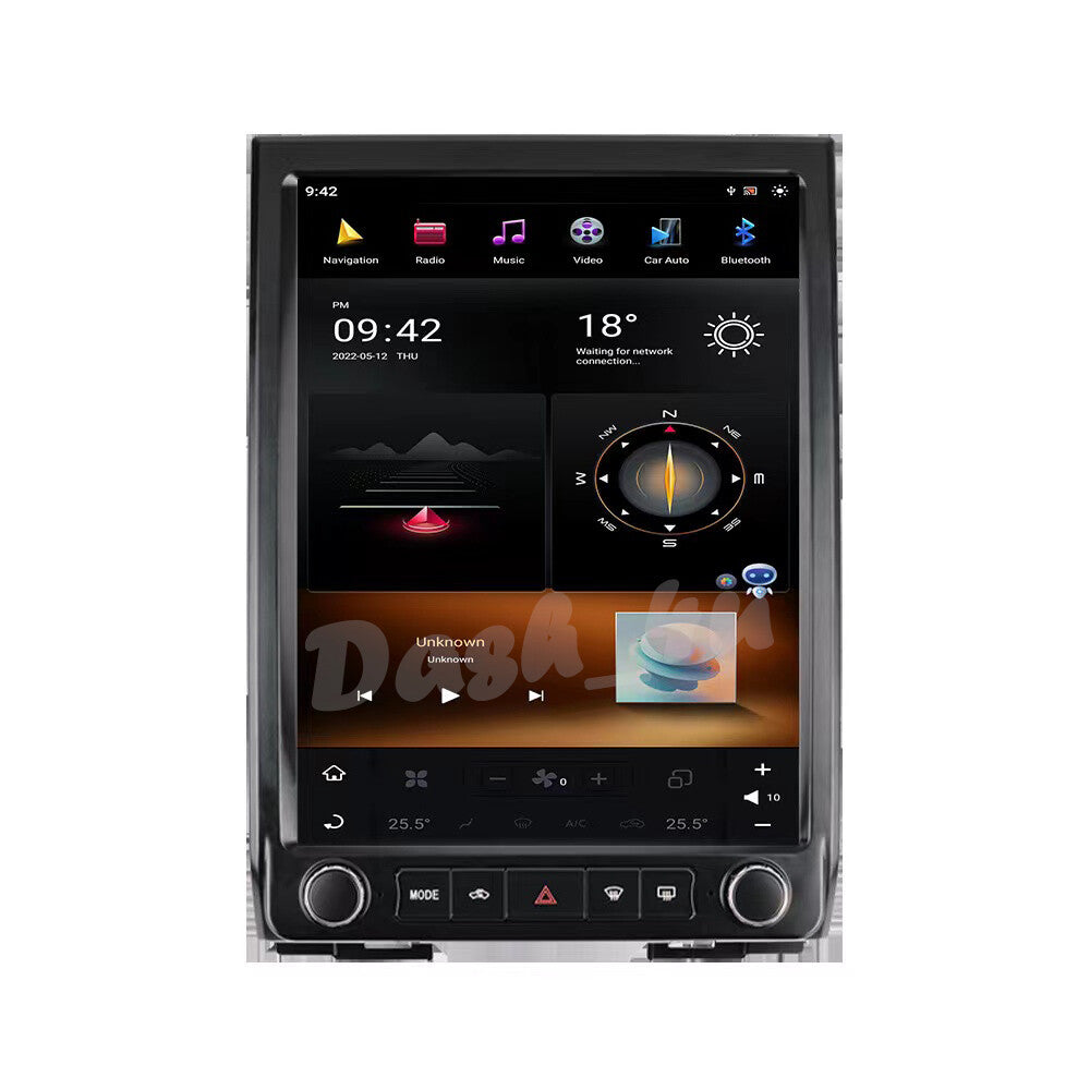 12.1 Android for Tesla Vertical Screen GPS Radio for Ford Expedition 2015 2016 2017