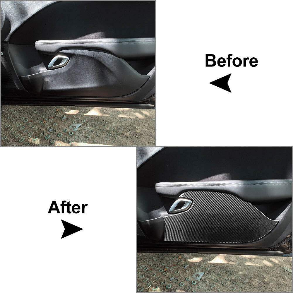 Inner Door Anti-kick Panel Cover Trim for Dodge for Challenger 2015-23 2015 16