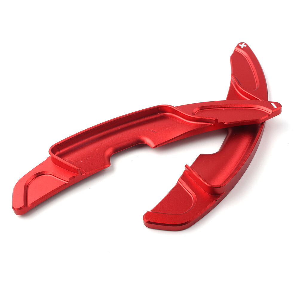 2x Red Steering Wheel Shift Paddle Shifter Cover for Lexus ES300h ES350 19-2024