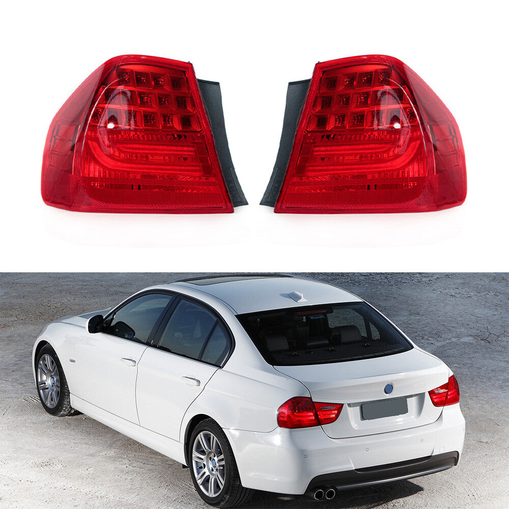 2-piece set for BMW 3 Series E90 2008-2011 LED exterior taillight assembly (left and right)