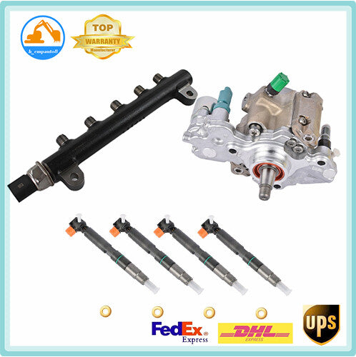 Fuel Injectors 7275454 Fuel Pump 7249380 Fuel Common Rail 7030409 for Bobcat D24