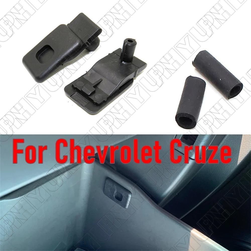 For 2009-2015 for Chevrolet for Cruze Glove Box Buckle Clips Auto Fastener Black ABS 2× Q