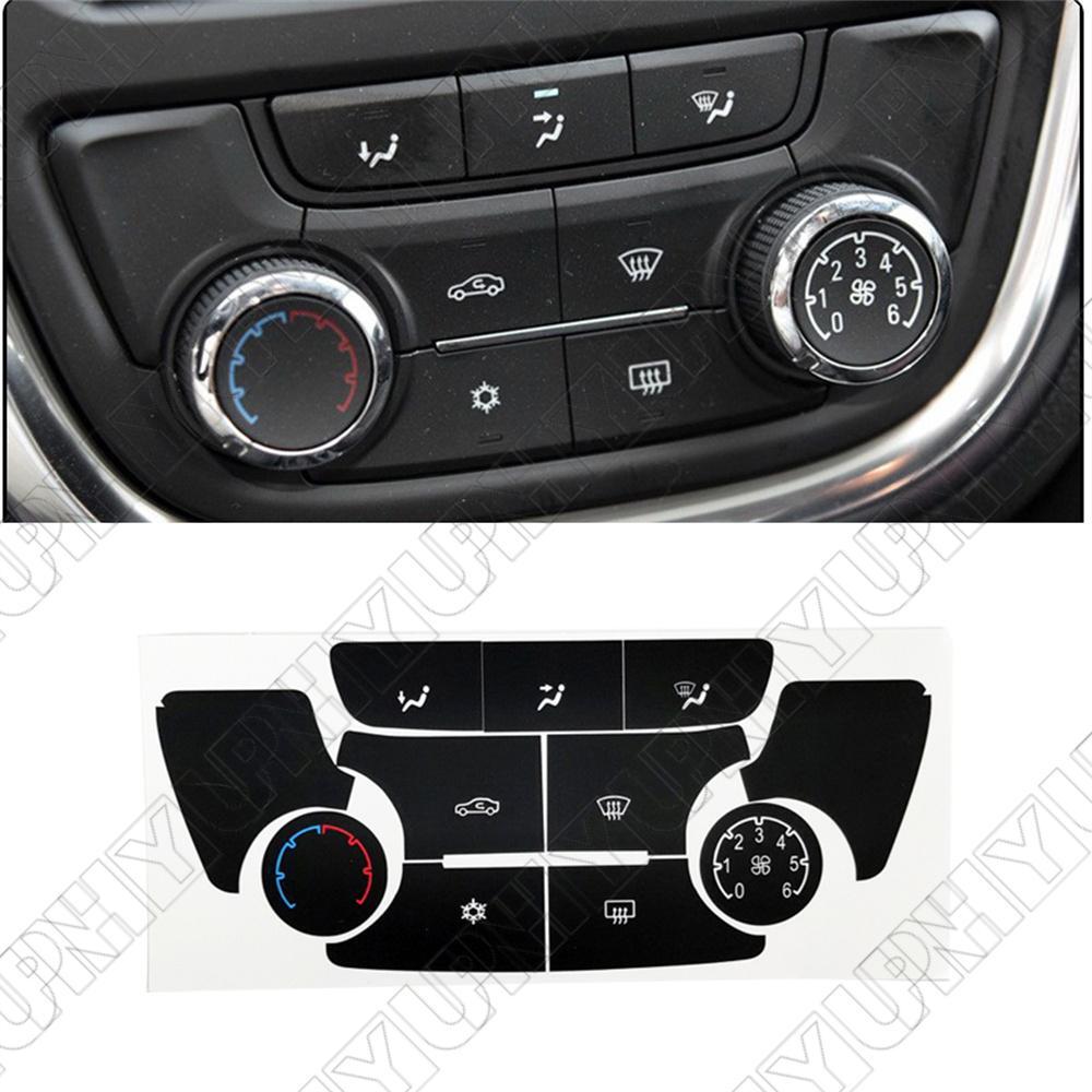 Manual AC Climate Control Button Repair Decal Sticker for Buick Encore 2013-2015 Q