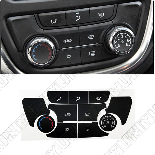 Manual AC Climate Control Button Repair Decal Sticker for Buick Encore 2013-2015 Q