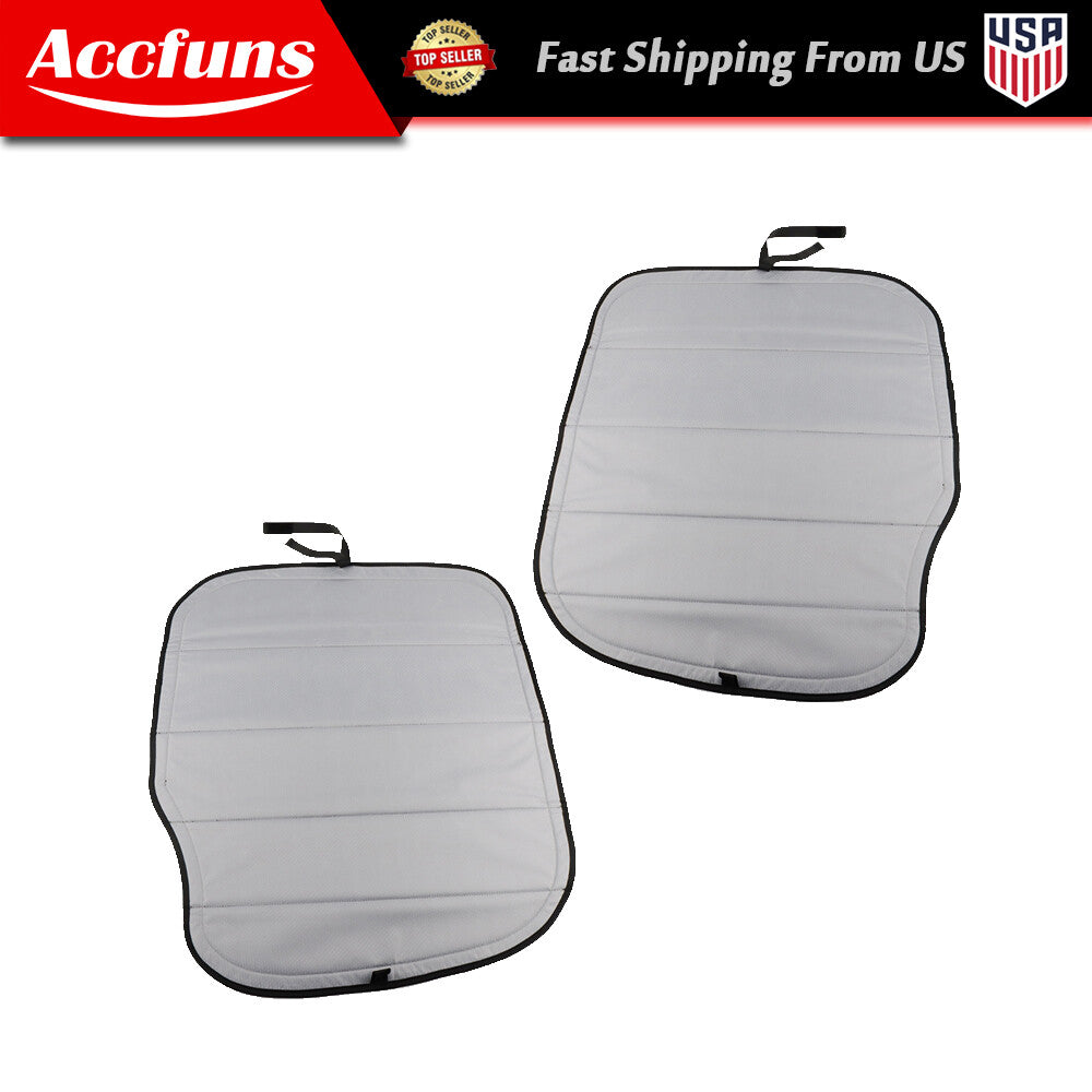 A pair of insulated rear door window covers for 2007-2018 Sprinter Van- n