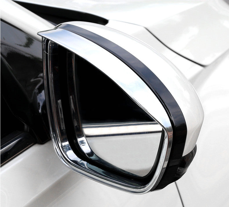 for Nissan Altima 2019-22 ABS Chrome Rearview Mirror Rain Eyebrow Cover Trim 2X