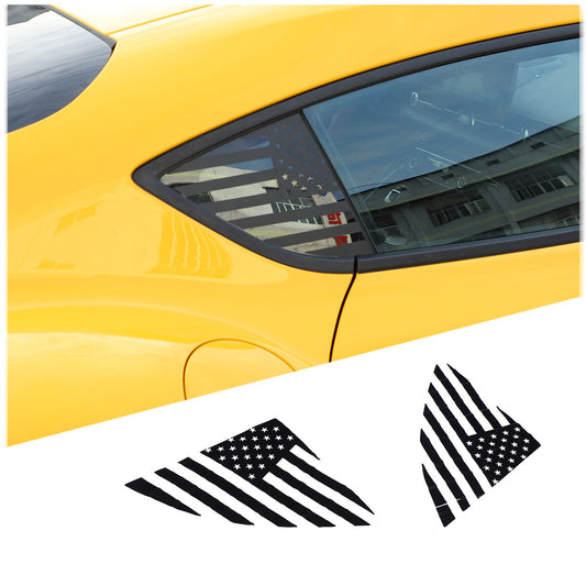 American flag decal sticker for rear quarter window of GR Supra A90 A91 2019-2022