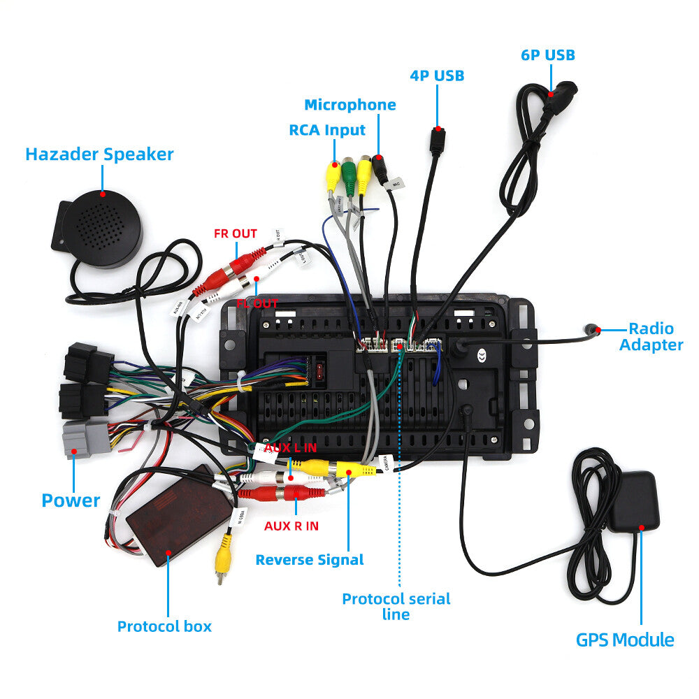 7 For 13-17 for GMC Acadia for Chevrolet Traverse Android 14.0 Stereo Radio GPS Carplay
