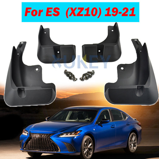 Set for LEXUS for ES 250 350 300H F sport 19-21 Mud Flaps Splash Guards Mudguards AU Q