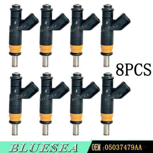8pcs 05037479AA Fuel Injector for Dodge Charger for Jeep for Ram 1500 2500 3500 5.7L V8