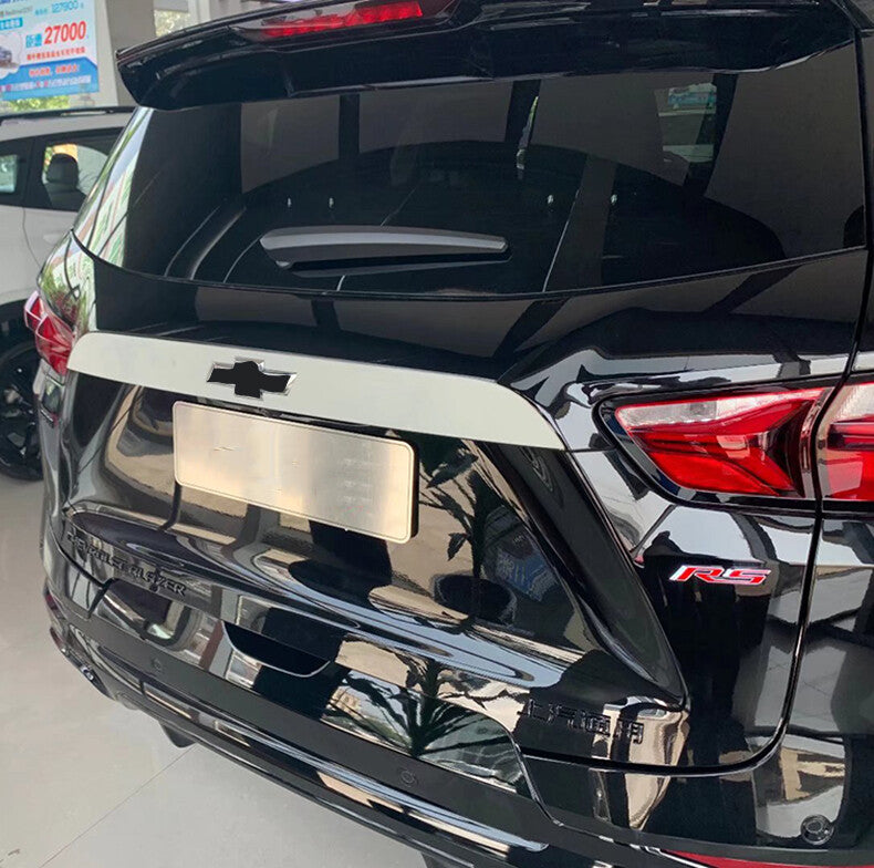 for Chevy Blazer 2019-2022 Car Chrome Rear Trunk Lid Trim molding Strip Cover