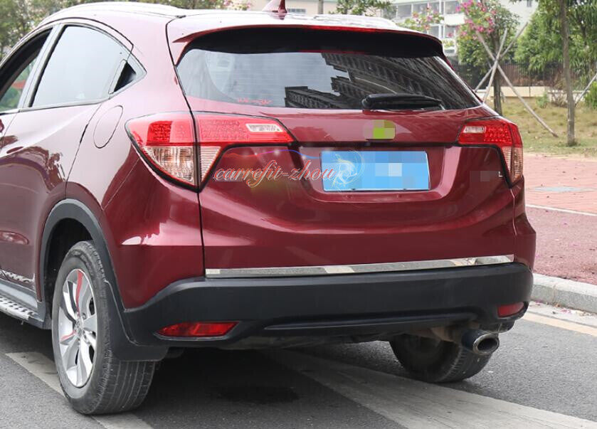 for HONDA HR-V 2016-2021 Rear Trunk Boot Door Tailgate Garnish Strip Cover Trim