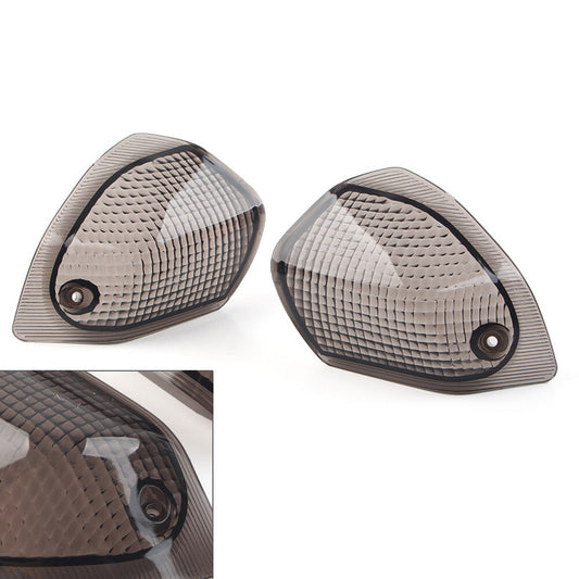 2¢ª Blinkerglas hinten f¨¹r for KAWASAKI ZZR400 1993¨C03 ZZR600 93¨C08 Rauch