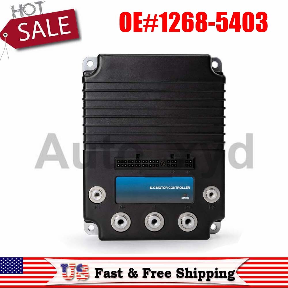 1268-5403 36V/48V 400A Programmable DC SepEx Motor Controller, New for CURTIS XYD Q