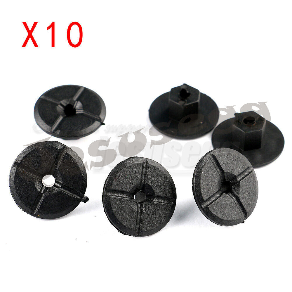 10x Plastic Nuts Self Threading for Mercedes W201 06-14 E350 for BMW 2019900050 Q