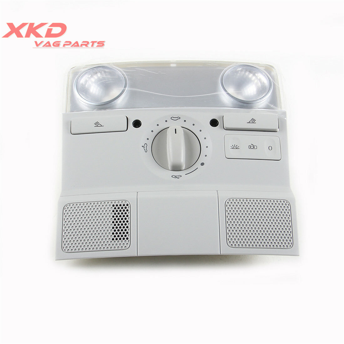 Gray Front Interior Roof Reading Light Fit for VW for Golf for Jetta for Passat 1K0947106E Q