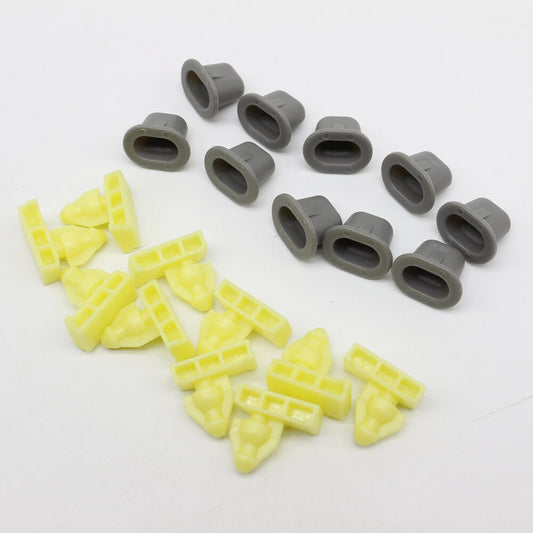 20 Wheel Well Opening Moulding Clips  Flare Grommets for Nissan for Infiniti