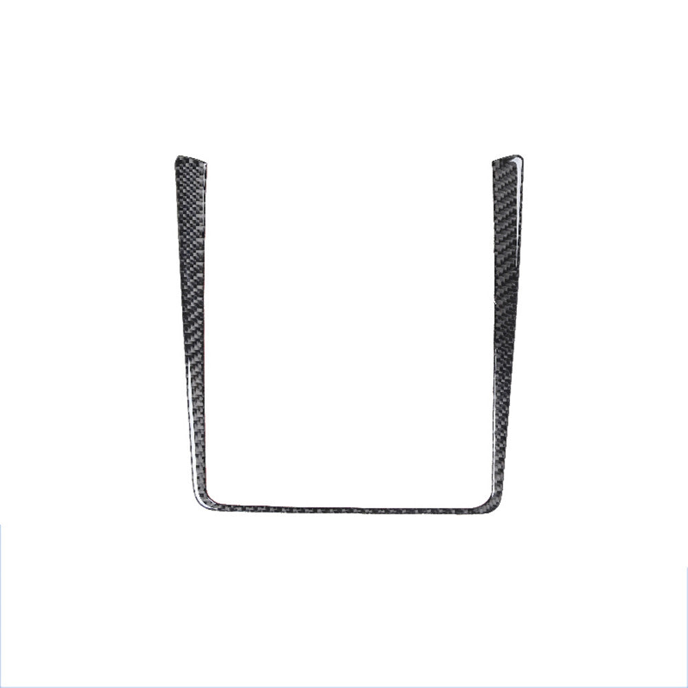 2Pcs Storage Side Cover Strips Carbon Fiber for CADILLAC CTS SPORT 2008-UP Red v