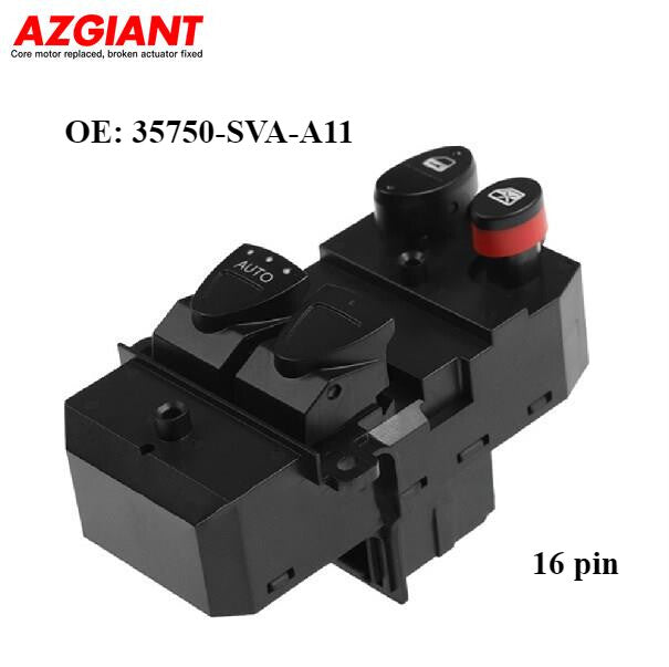 New Master Power Window Door Switch 35750-SVA-A11 for Honda for Civic 2006-2011