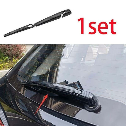 for Toyota for Corolla Cross 22-2024 Carbon Fiber Rear Window Rain Wiper Cover Trim