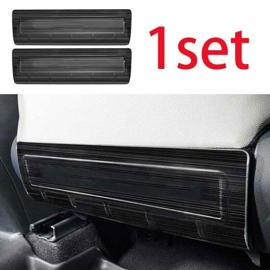 for Toyota for Corolla Cross 22-2024 2PCS Black Rear for Seat Panel Anti-kick Cover Trim