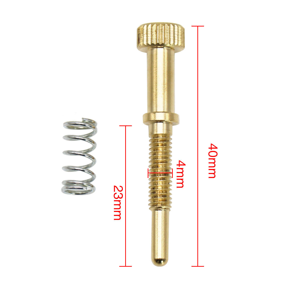 Bronze Replacement Idle Adjustment Screw For PZ26/27/30 ATC CG CRF XR Carb Q