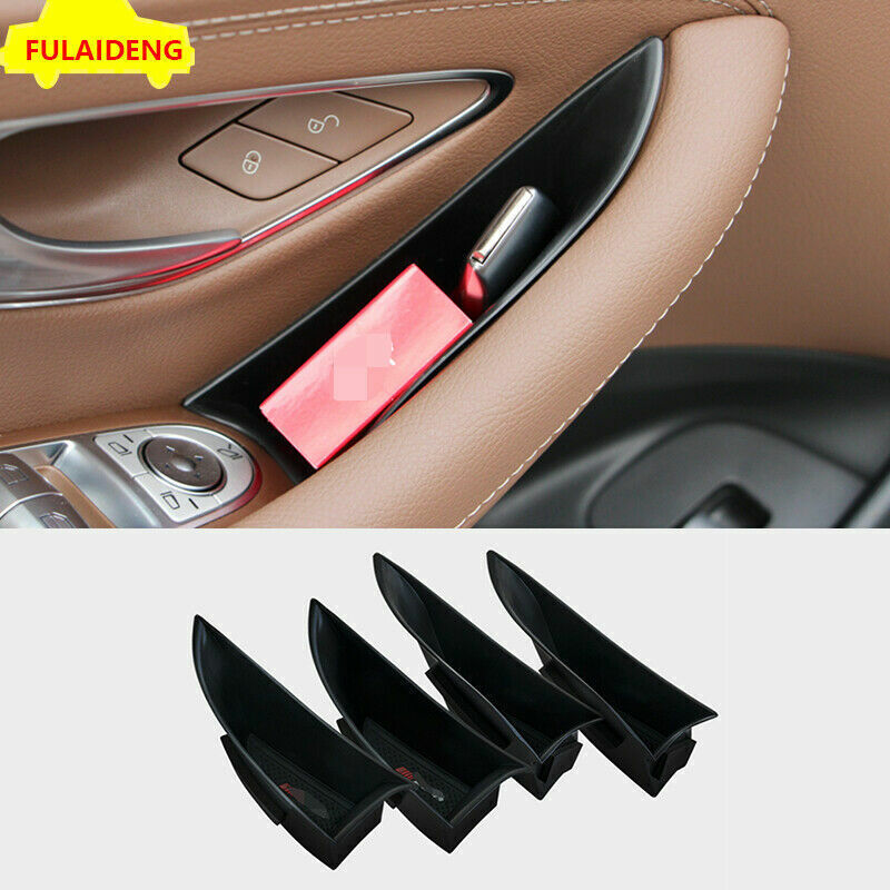 10Pc Carbon Fiber Dashboard Panel Cover Trim For Taycan 2019-2022 Type A v