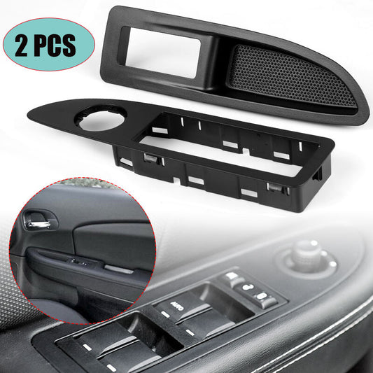 2PCS Front Left Right Side Window Switch Bezel Fit for Dodge Avenger for Chrysler 200
