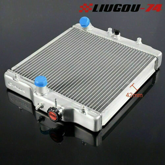 2 row aluminum radiator fits 1992 - 2000 for Honda for CIVIC B16/18 TypeR in/out 32mm - v