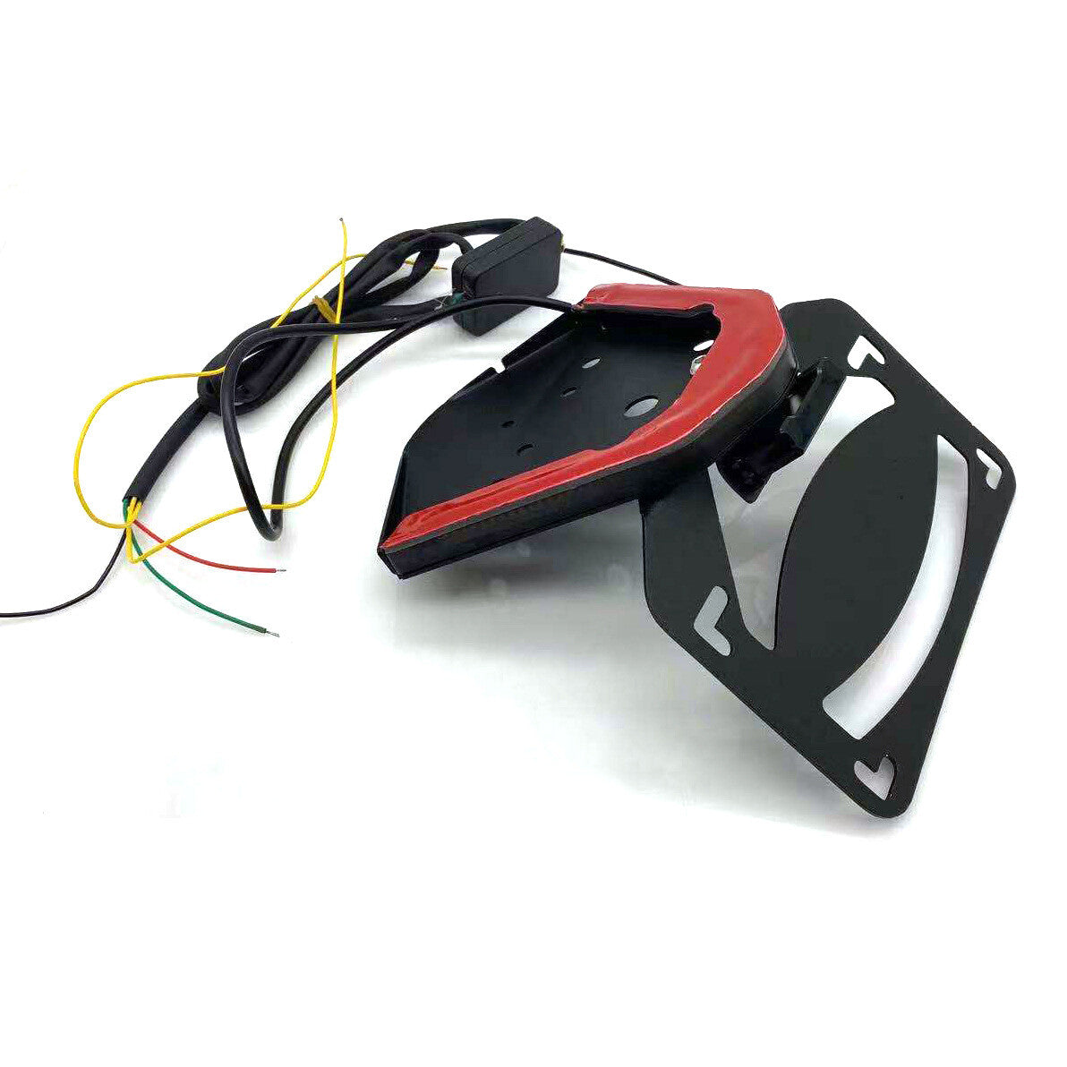 License Plate Frame With Light for BMW S1000RR Modified Plate Frame Fender