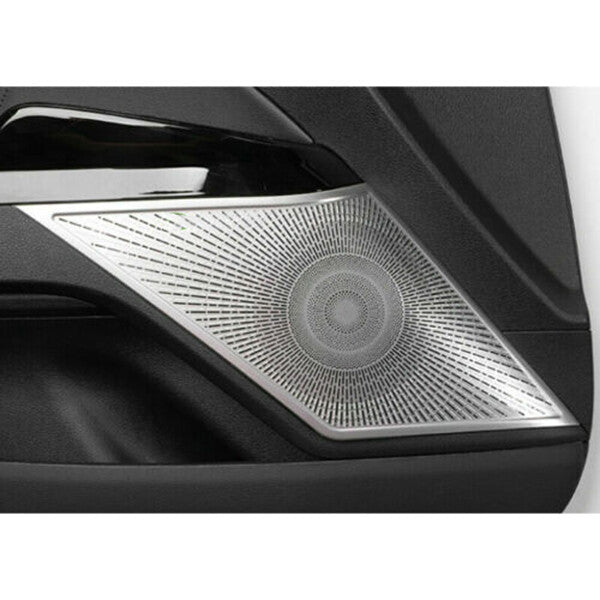 For F150 2015-2020 Chrome Rear Bumper Fog Light Lamp Frame Trim Decor v