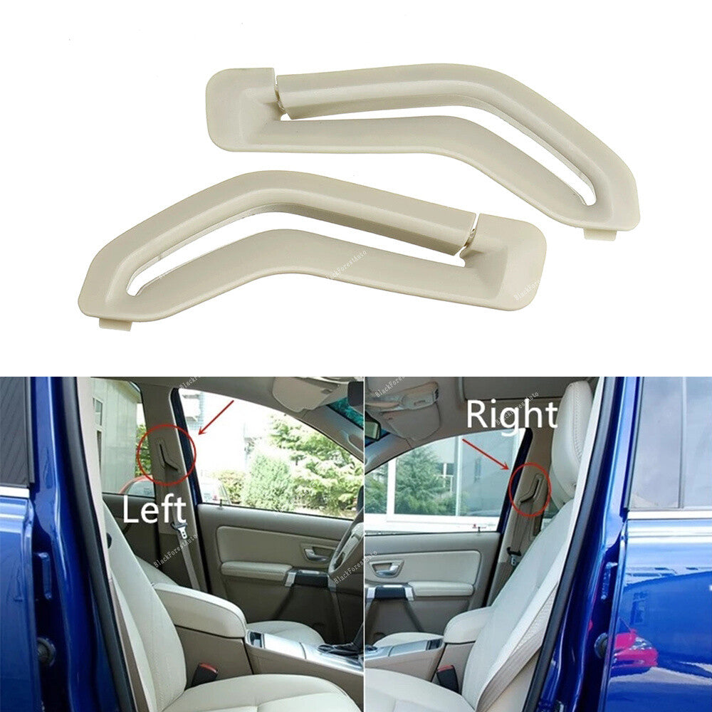 2X For S60 V70 2001-2005 S80 1999-2006 XC90 2003-2014 Front for Seat Belt Trim Cover Q