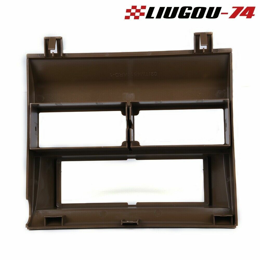 Radio Single Din Dash Kit Pocket Bezel Brown Fits 1988 - 1994 for GMC Trucks U- v