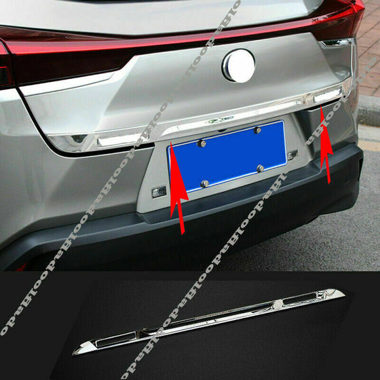 for Lexus UX 200 250h 2019-2022 Chrome Tail Door Rear Trunk Cover Trim Molding