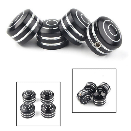 Head Bolt Covers for Harley Sportster 883 XL 1986 - 17 Twin Cam 99-17 Black 4pcs Q