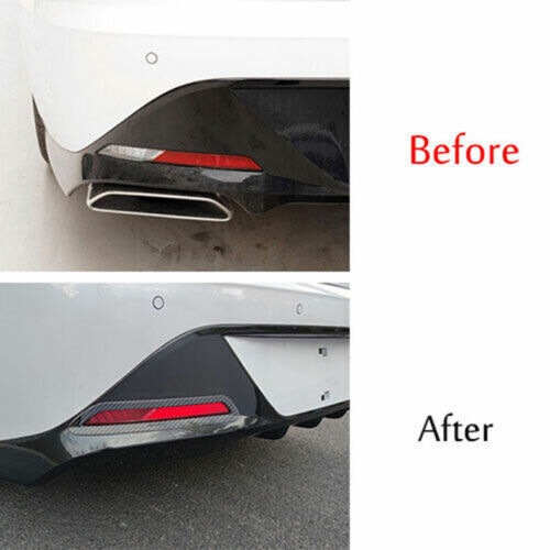 Silver Rear Bumper Guard Inner Sill Plate Cover Trim for Jaguar F-pace 2016-2020 v
