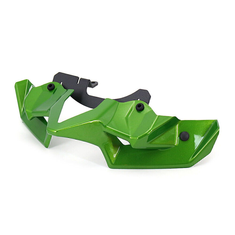 Green Downforce Spoilers Wing for Kawasaki Z900 2020 2021-2022