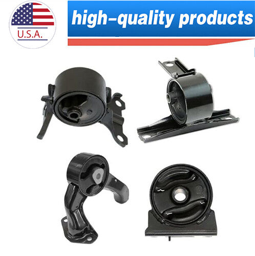4pcs Engine Motor/Trans Mount for Jeep Compass Patriot 2.0L 2.4L 2007-2016