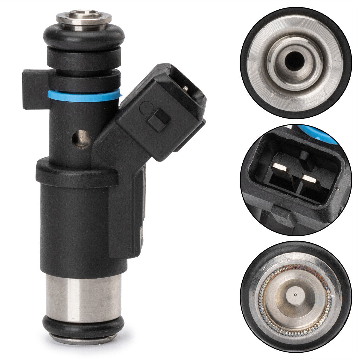 4-piece fuel injector 01F002A suitable for Citroen Berlingo C2 C3 for Peugeot 206 306 0280156357- v