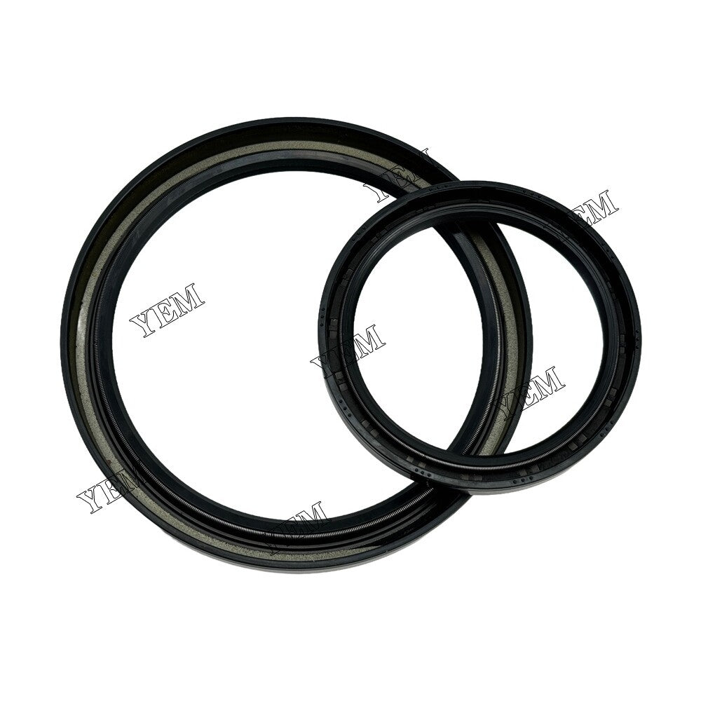 D6E crankshaft oil seals are suitable for Volvo diesel engine parts. D6E front and rear oil seals are also available.