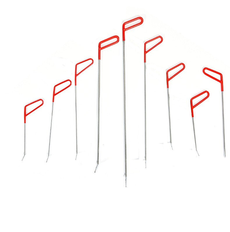 Car Dent Repair Hooks Stainless Steel Push Rods Car Dent Remover Rod Kit v