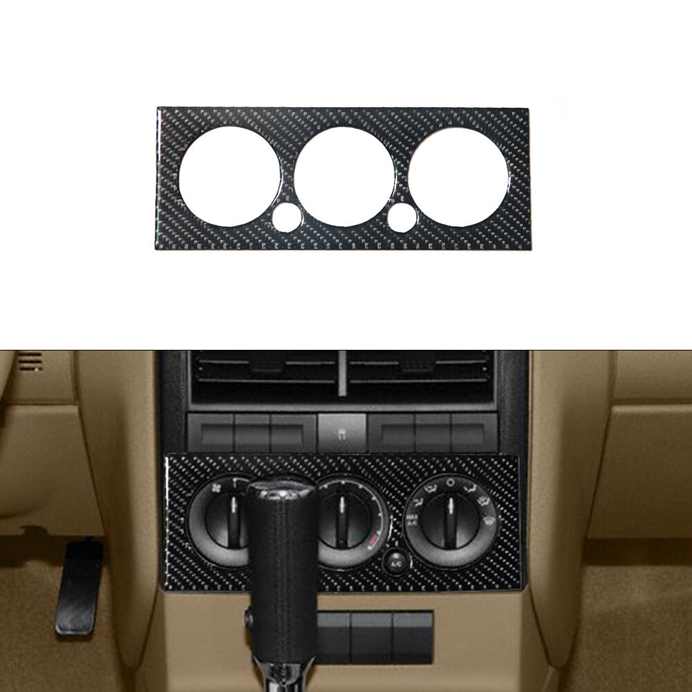 2X Red Carbon Fiber Air Vent Outlet Frame Cover Trim for Chrysler 200 2011-2014 v