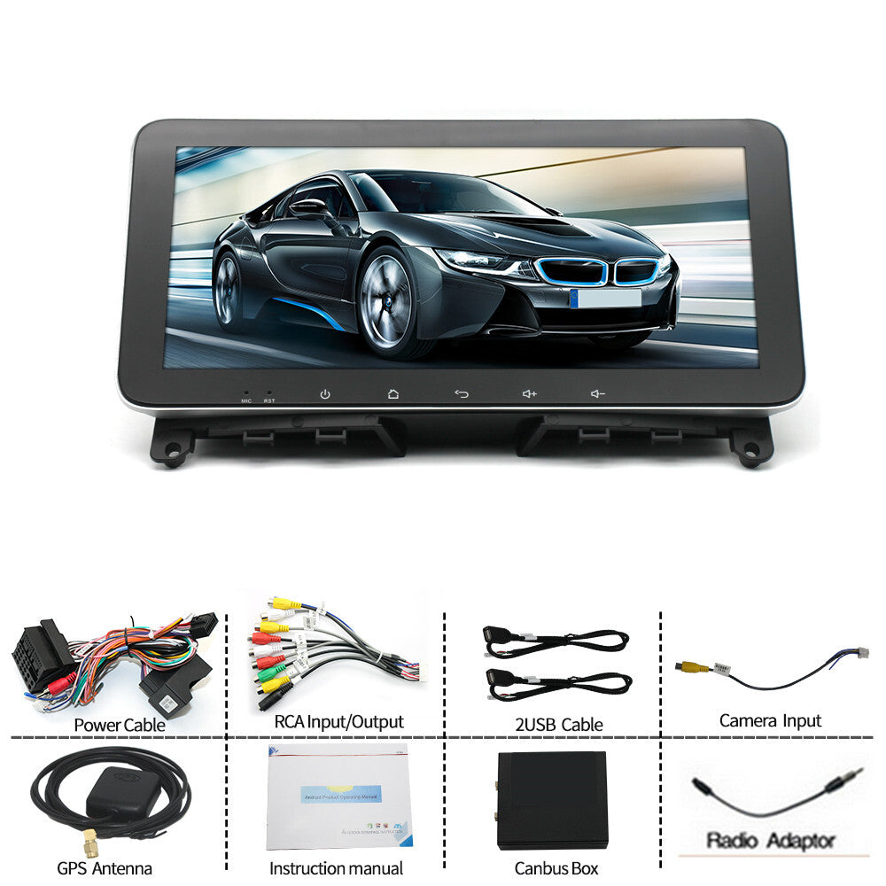 10.33''4+32GB Car Stereo Radio Navi for Mercedes for Benz C Class W204 S204 2007-11