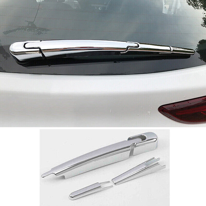 for Hyundai Kona 2018-2022 ABS Chrome Tail Rear Window Wipers molding Cover Trim