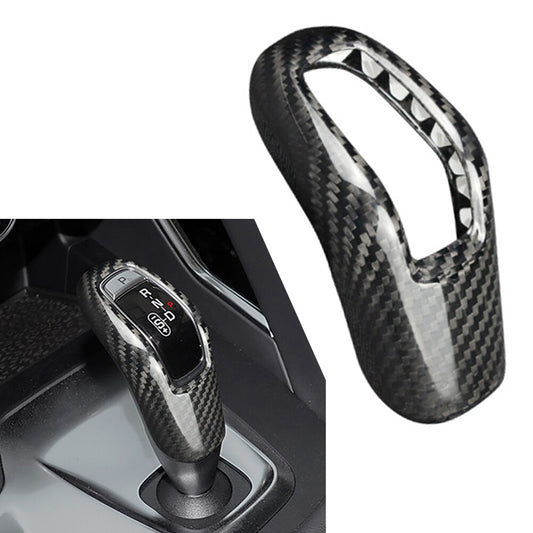 Carbon Fiber Gear Shift Knob Cover Trim Fit for Land Rover for Range Rover Sport for Jaguar