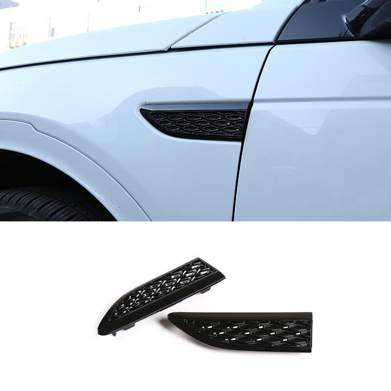 2-Pack Fender Vent Grille in Black Louver, suitable for Land Rover Discovery Sport 2015-21