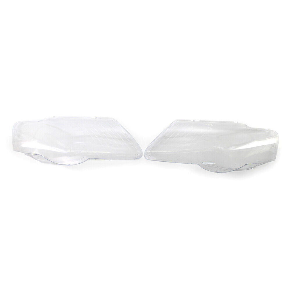 Headlight Headlamp Lens Cover Left Right Set for VW for Passat B6 2006-2011 cl