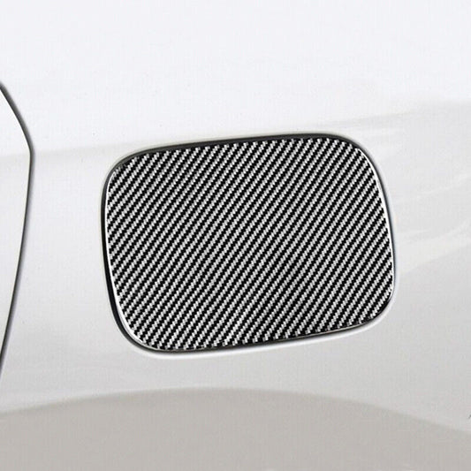Real Carbon Fiber Door Gas Cap Fuel Filler Tank Cover for Honda CRV CR-V 16-21